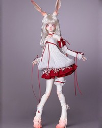 Olivia Rabbit Ver. (white, 2-part torso, nude, in stock)