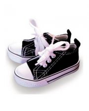 White&Red Canvas Shoes Sneaker For 1/4 17" 44CM BJD MSD AOD AS VOLKS DOLL 