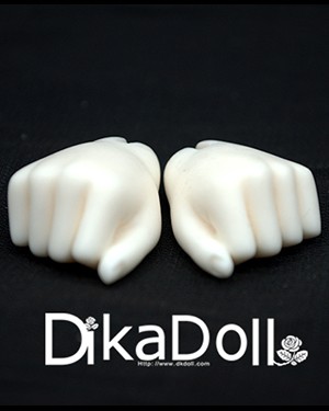 DK 1/4 Female Fist Hands - Click Image to Close