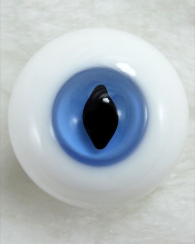 Cat Eye Blue 14mm - Click Image to Close
