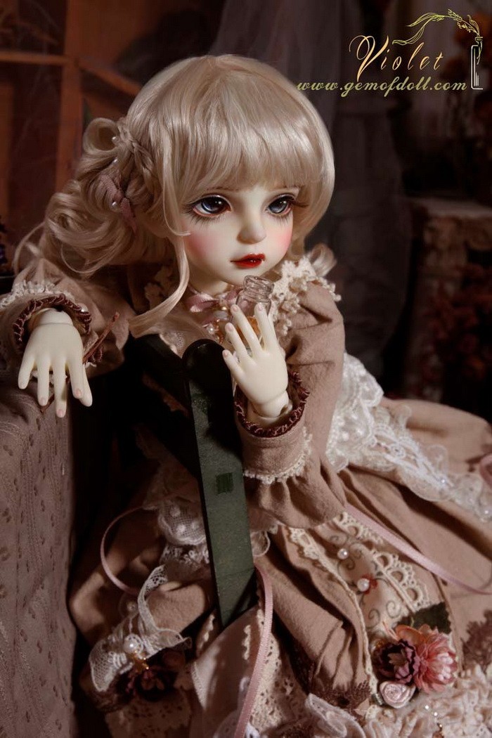 Fragrant Grasse - Violet, 44cm Gem of Doll Girl - BJD, BJD Doll
