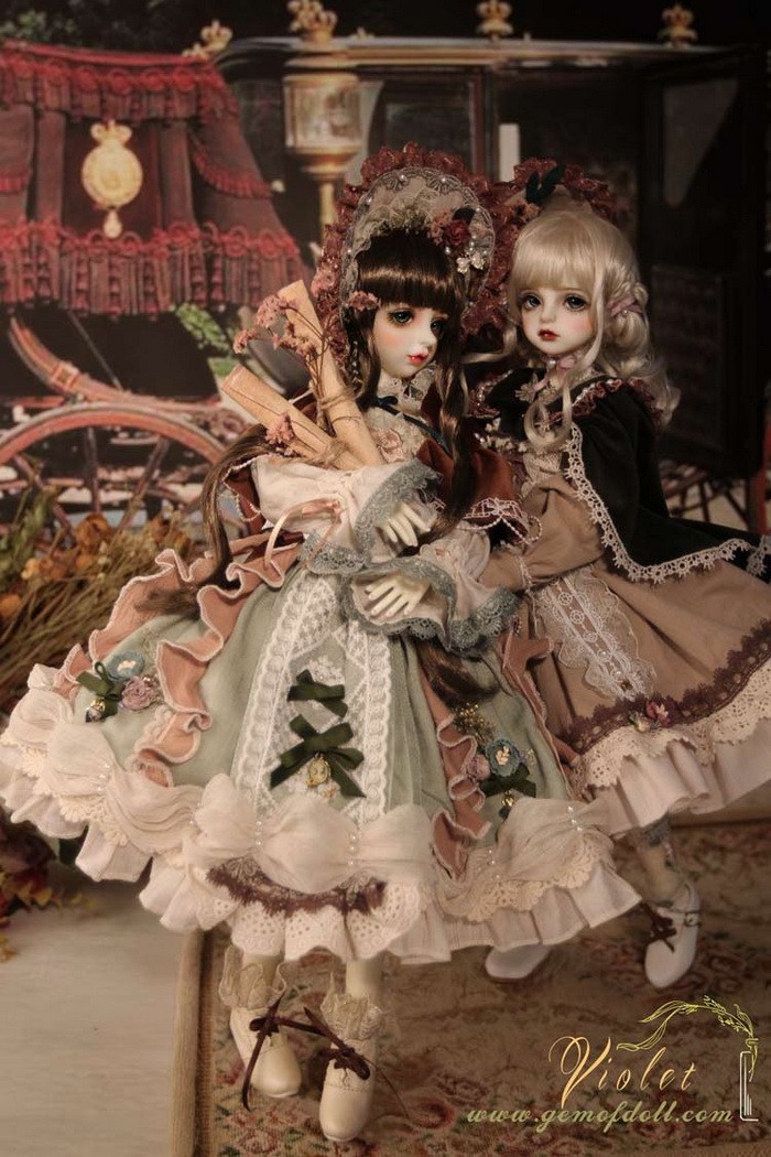 Fragrant Grasse - Violet, 44cm Gem of Doll Girl - BJD, BJD Doll