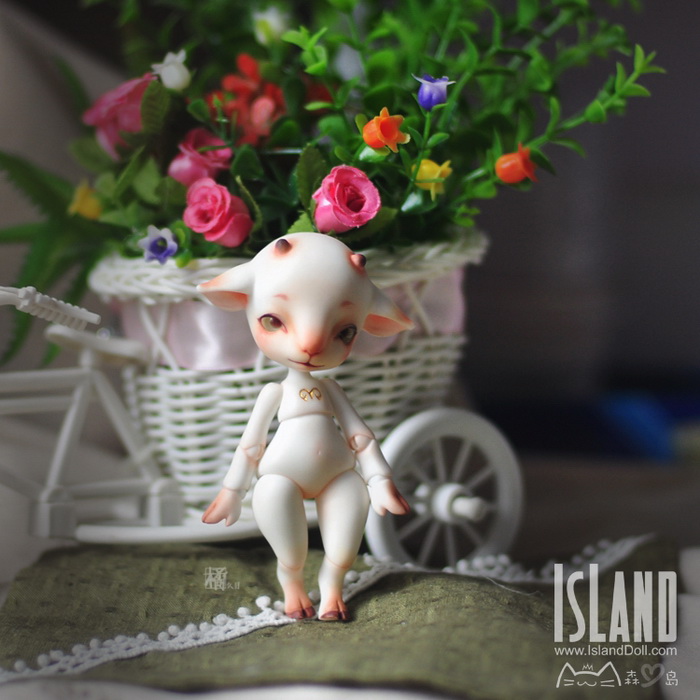 Nuan Nuan, 10.5cm Island Doll (Forest Island) Pet Doll - BJD, BJD 