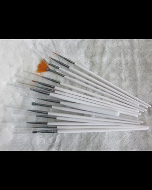 BJD Face-up Brush Set (15 brushes) - Click Image to Close