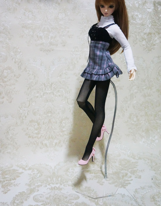 Blanc Réglable Doll Stand 4.5-5.7 in O8G2 environ 14.48 cm 