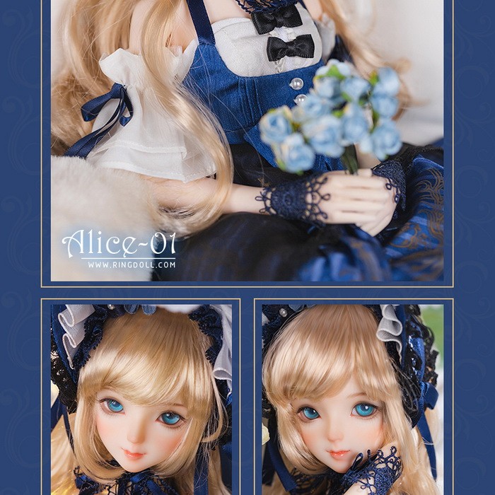 RING DOLL Alfanso limited フルセット 1/4 灰色肌-