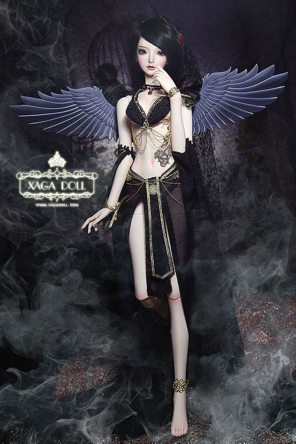 black angel dolls