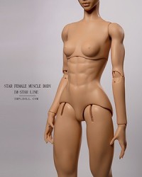 Impl 63cm/68cm Muscle Girl Body