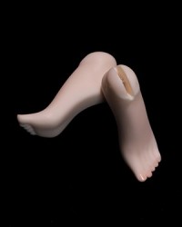 Milo 1/4 Girl Heel Feet (Lami)