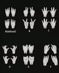 AE 1/3 Girl Hands (Ruan Mian)