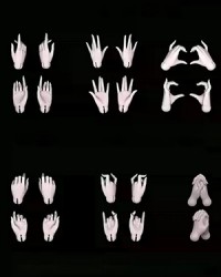 AE 1/4 Girl Hands (Wu Mian)