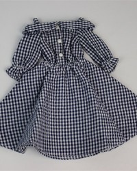 ANG025 Dark-Blue Checkered