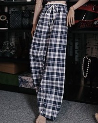 BRPB096 Blue White Plaid