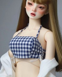 ANSG016 Dark-Blue Checkered