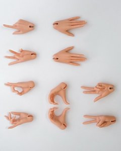 2D 1/4 Girl Hands