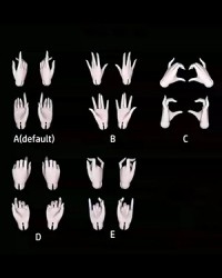 AE 1/3 Girl Hands (Mo Mian)