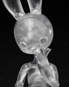 White Rabbit (Transparent Resin)