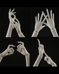 Coralreef 68cm Girl Hands (Witch)