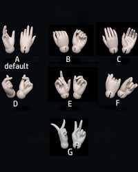 AE 1/4 Girl Hands (AE-F-41)