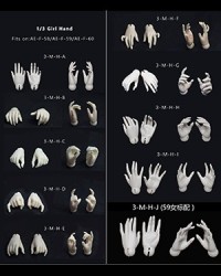 AE 1/3 Girl Hands (AE-F-59)