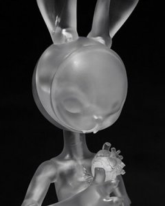 Red Rabbit (Transparent Resin)