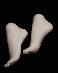 Coralreef 68cm Girl Heel Feet (Witch)