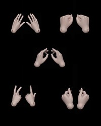 Xaga 1/4 Star Boy Hands