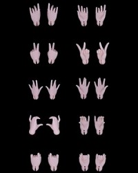AE 1/4 Girl Hands (Mian Mian)