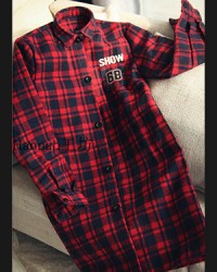 ANSB002 Red Checkered