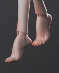 Huajing 1/4 Boy(Yu Ze) Heel Feet