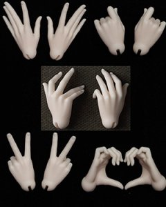 Coralreef 1/4 Girl Hands (Pure Girl)