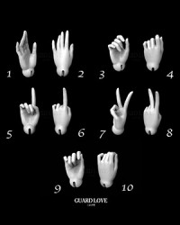 Guard Love 1/3 Hand (Girl Body Ver.I)