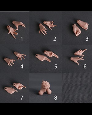 DF-H Shao Xia/Yao Tiao 1/4 Hands - Click Image to Close