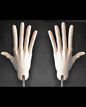 DF-H 77ST/SL Male Jointed Hands - Click Image to Close