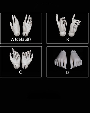 AE 1/3 Boy Hands (AE-M-62) - Click Image to Close