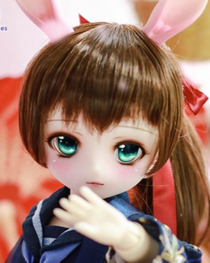 30cm Petite Bunny Aoi Head - Click Image to Close