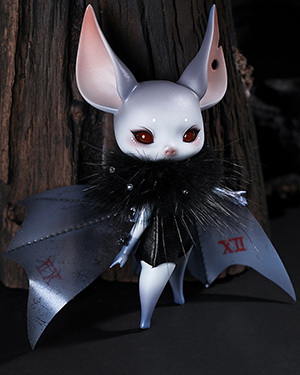 Little Pet Bat - No.999 (white, nude, in stock) - Click Image to Close