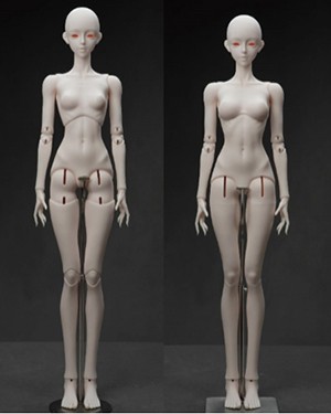 Coralreef Whale Island 68cm Girl Body (Witch) - Click Image to Close