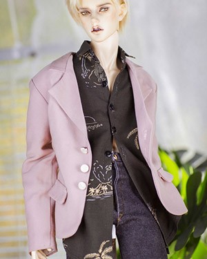 EDB088 Grey Pink 1/3 - Click Image to Close
