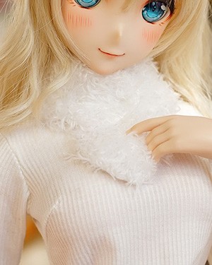 MU Scarf02 White - Click Image to Close