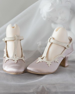DP-Shoes-18 Pink+Beige - Click Image to Close